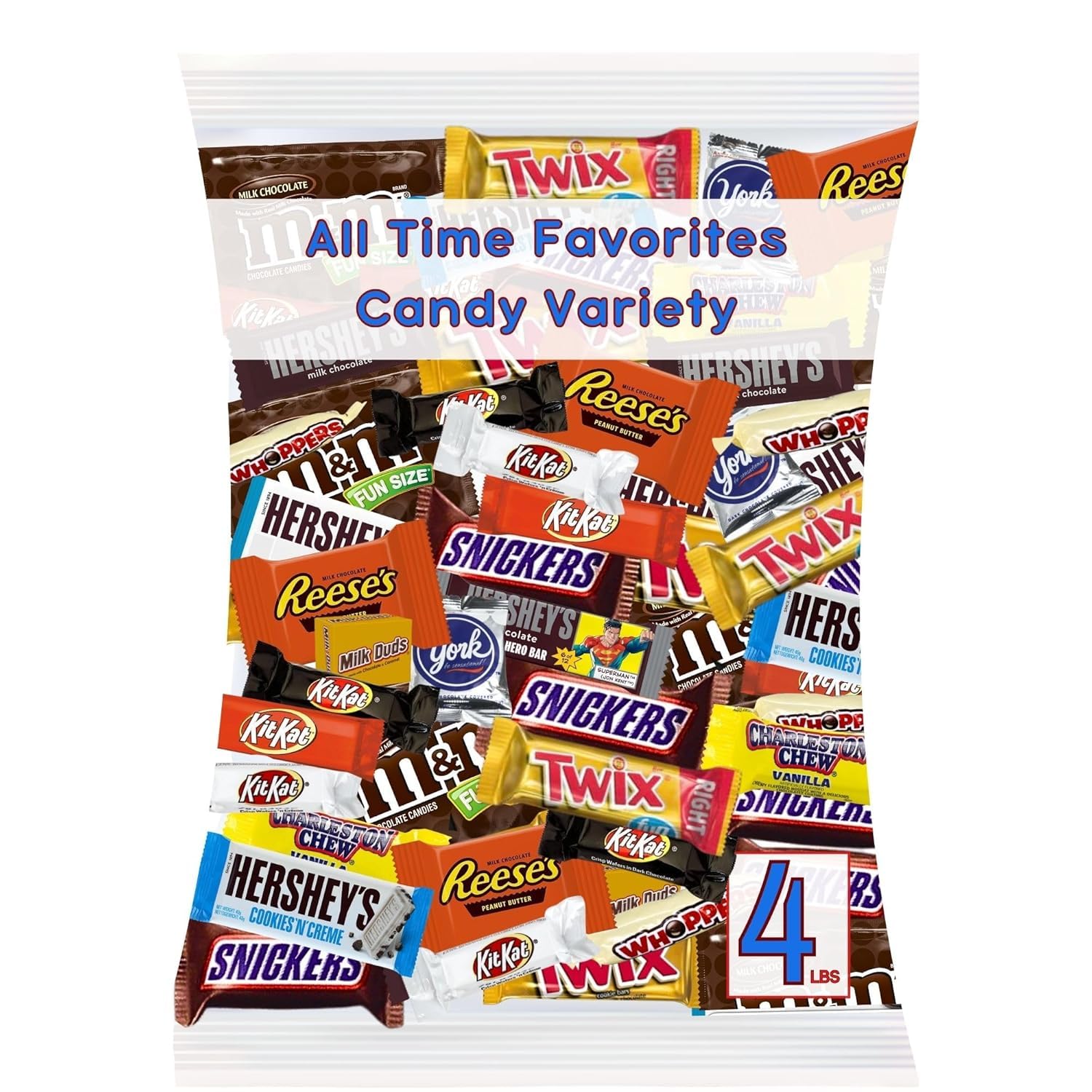 ULTIMATE Assorted CHOCOLATE Candy Mix - Fresh & Delicious Bulk Chocolate Minis, Great for Easter Baskets & Parties!
ULTI